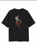 House-Of-Winco Men’s fashion Ringspun Cowboy Graphic T-Shirt
