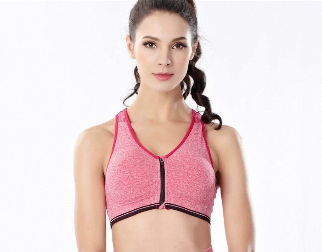 House-of-Winco Women’s Front Closure Sports Bra – Comfort, Support & Lift