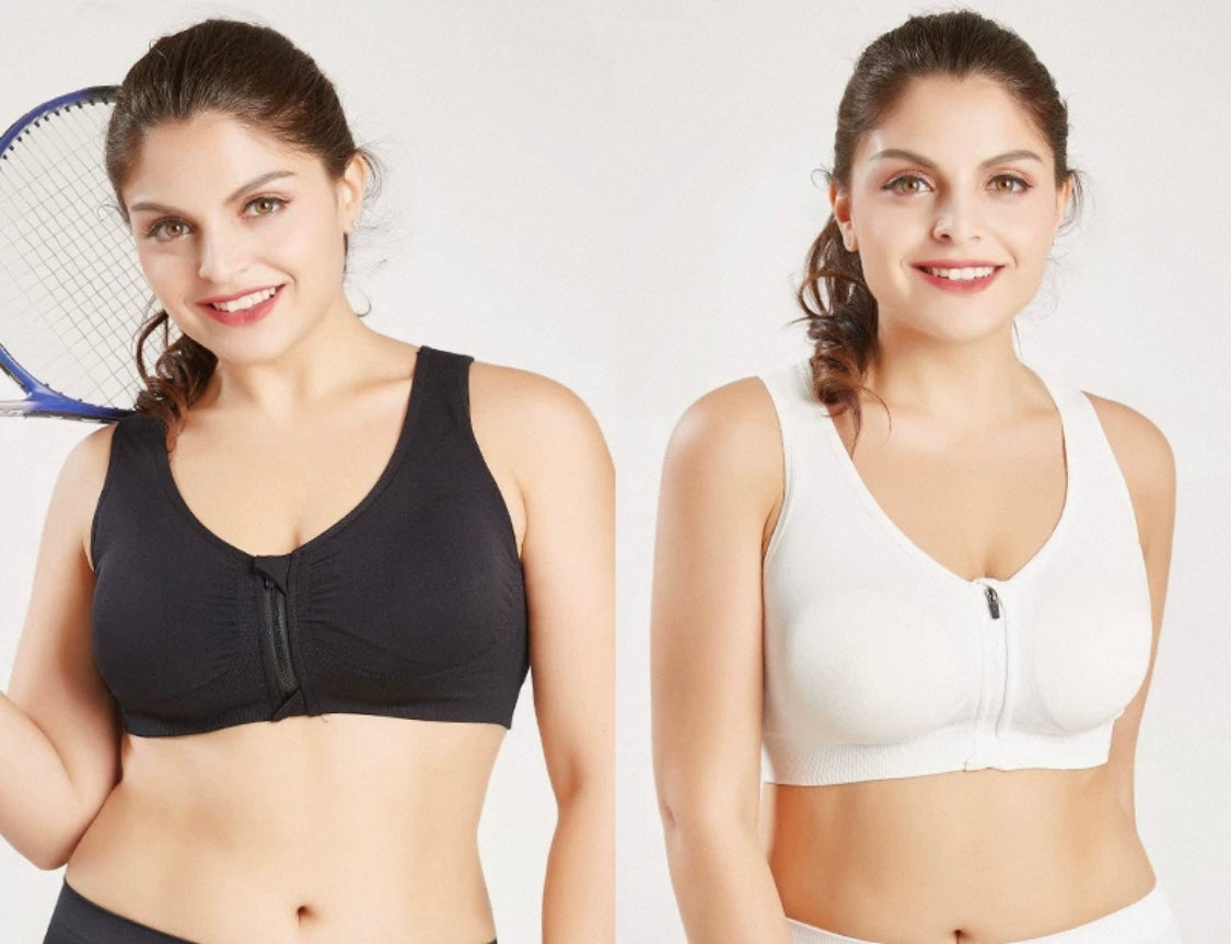 House-of-Winco Women’s Front Closure Sports Bra – Comfort, Support & Lift