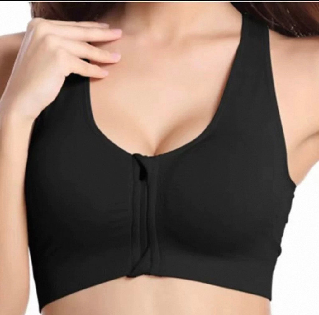 House-of-Winco Women’s Front Closure Sports Bra – Comfort, Support & Lift